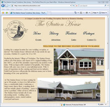 DONH Web Design Station House  Tuckahoe example thumbnail